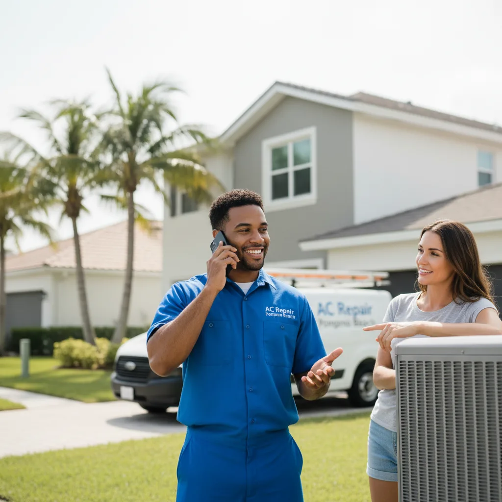 AC Repair Pompano Beach customer support in Lillington